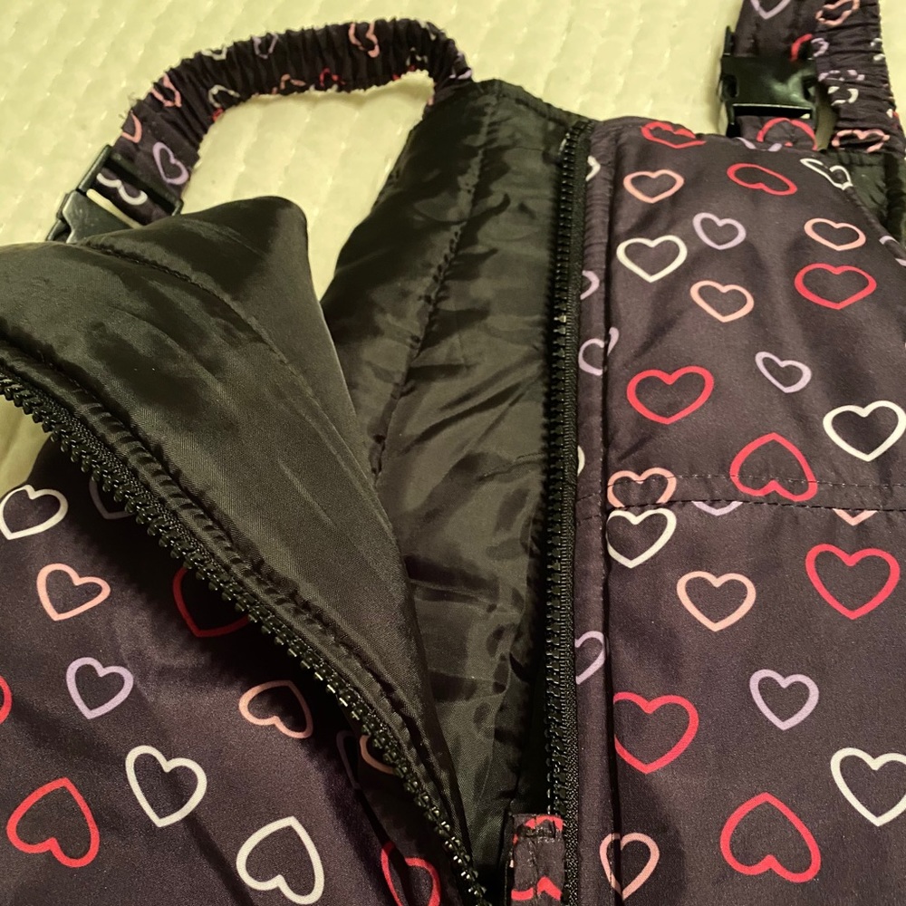 Girls snow pants/bib size 4T